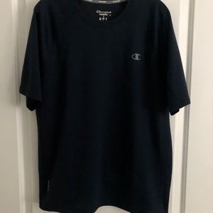 Champion Navy blue mens size L T-shirt